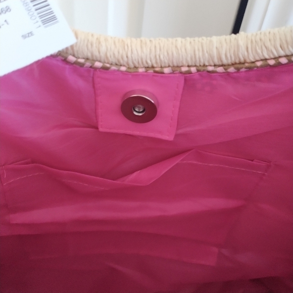 Dress Barn Paper Straw Tote Bag - Picture 6 of 11